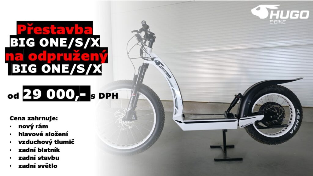 Přestavba BIG ONE/S/X na ODPRUŽENÝ BIG ONE/S/X