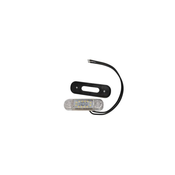 Luz delantera 12 led 12-24V diodo blanco 716 W97,3