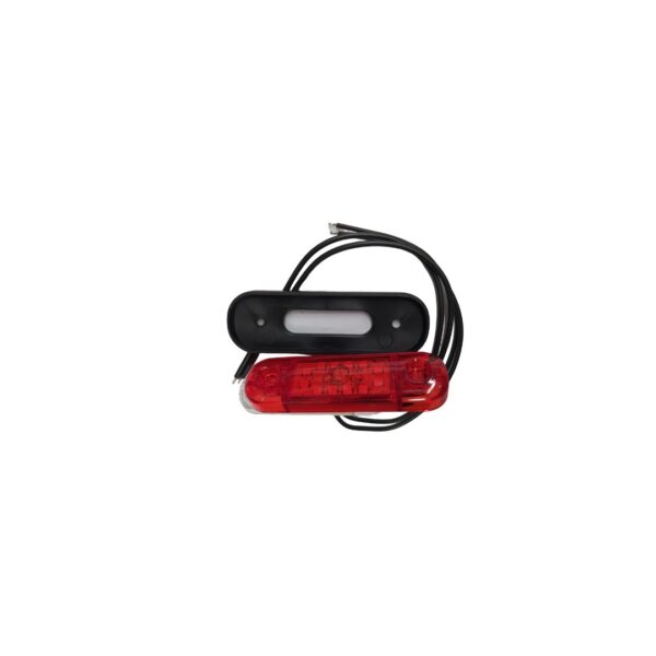 Rear light 12 led diodes 12-24V red 715 W97,3