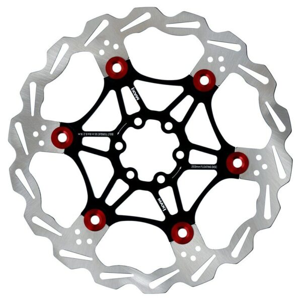 Brake disc MAX1 Alux 203 mm black